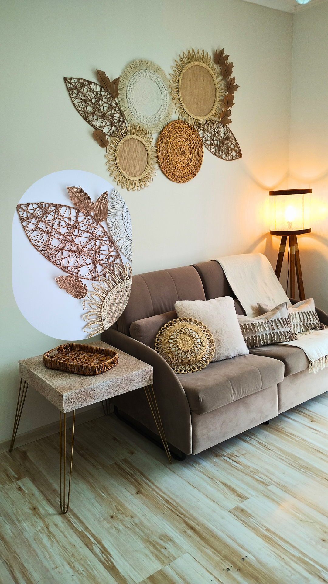 Como Fazer Folha de Juta com Barbante para Decoração Rústica – Passo a Passo